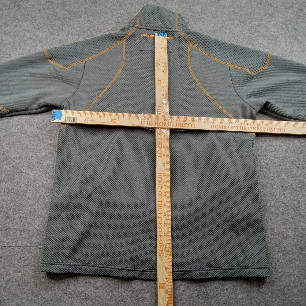 Under Armour Pullover Men Large Quarter‎ Zip Waffle All Season Gear Loose Fit UA